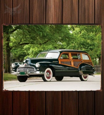 Металлическая табличка Buick Super Estate Wagon (59) 050